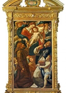 Procaccini Giulio Cesare: Madonna del Rosario